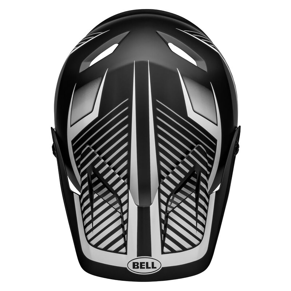 Capacete de BTT BELL TRANSFER Preto Mate/Branco