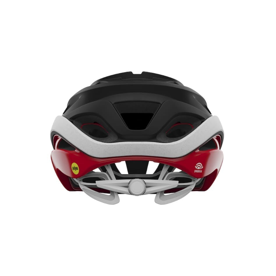 Casque Route GIRO HELIOS MIPS SPHERICAL Noir/Rouge/Blanc