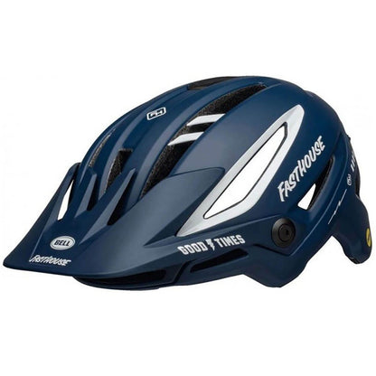 Capacete MTB BELL SIXER MIPS FAST HOUSE Azul/Branco