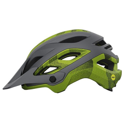 Capacete MTB GIRO MERIT SPHERICAL Cinzento/Amarelo