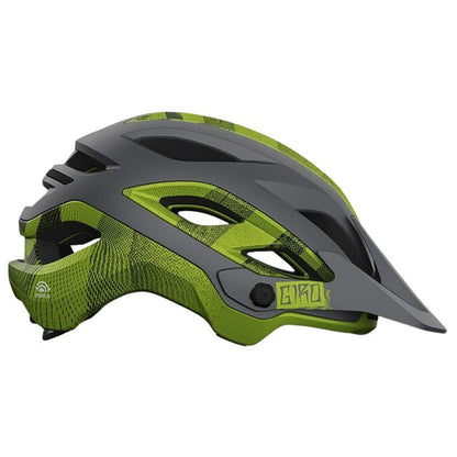 Capacete MTB GIRO MERIT SPHERICAL Cinzento/Amarelo