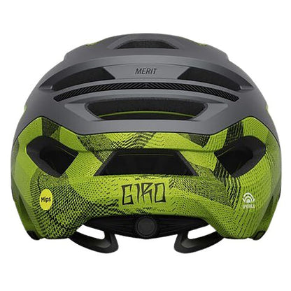 Capacete MTB GIRO MERIT SPHERICAL Cinzento/Amarelo