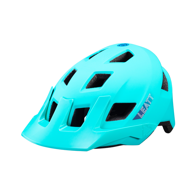 Capacete de ciclismo de montanha LEATT ALL-MOUNTAIN 1.0 Junior Azul