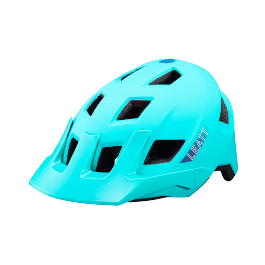 Capacete de ciclismo de montanha LEATT ALL-MOUNTAIN 1.0 Junior Azul