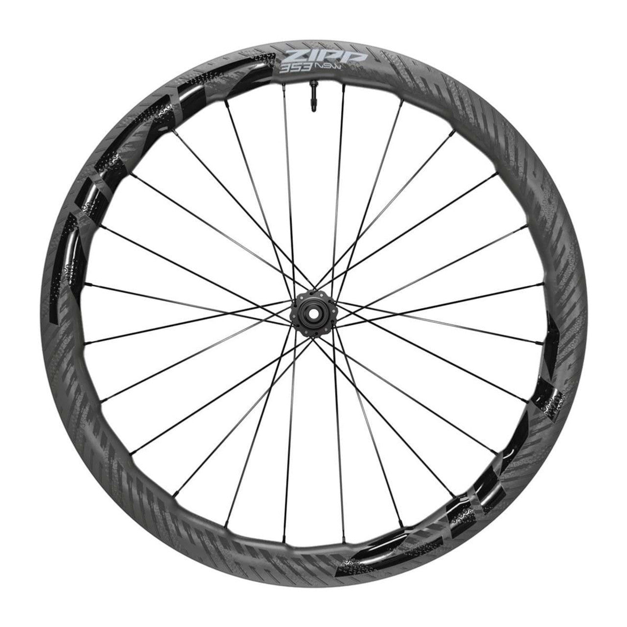 Roda dianteira ZIPP 353 NSW DISC para pneus Tubeless (Center Lock)