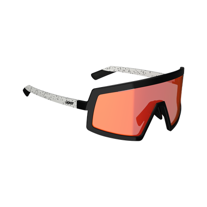 Óculos LEATT MADVIZ ONE Preto/Branco Lente Iriz Vermelho