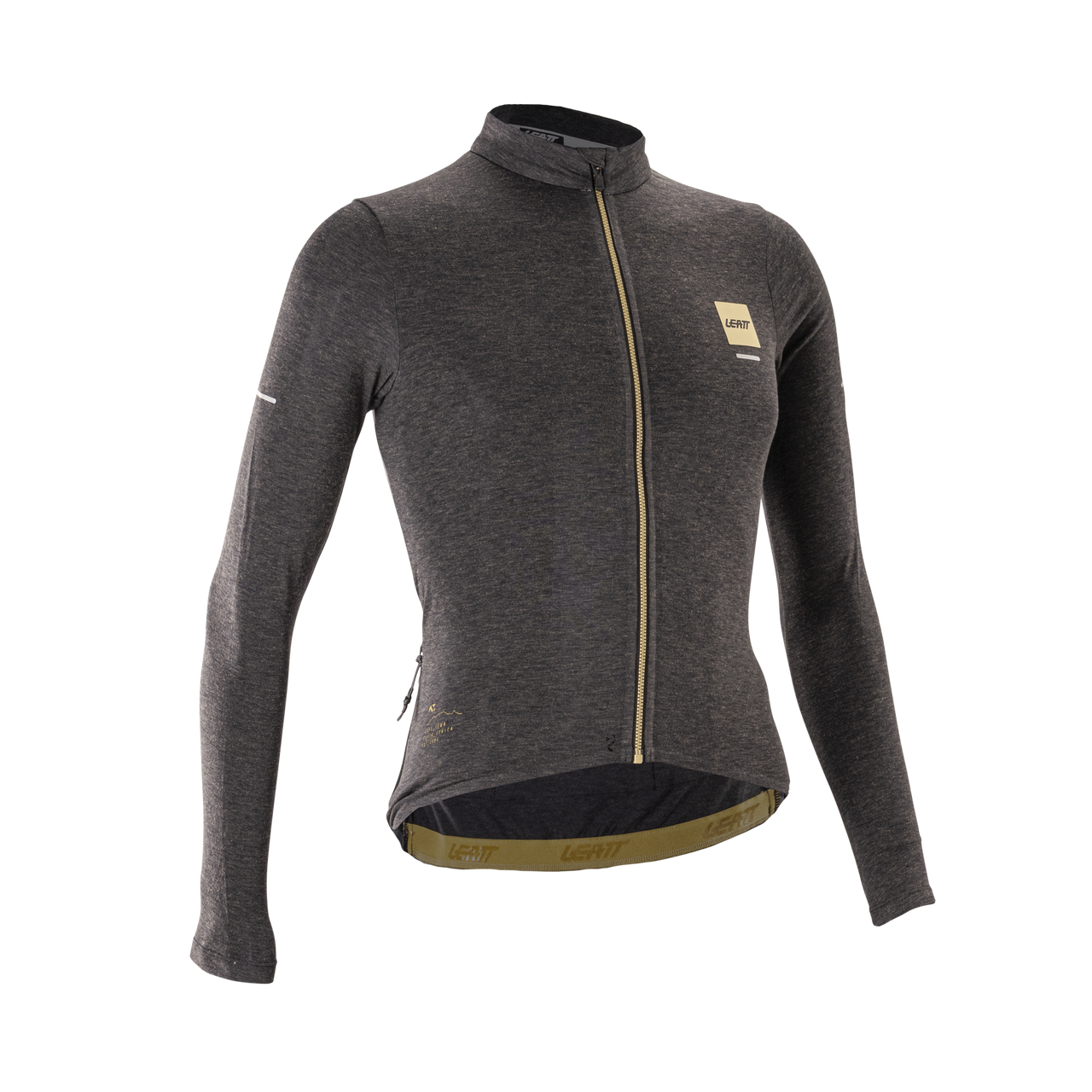 Camisola de manga comprida LEATT MTB ENDURANCE 4.0 para mulher Preto