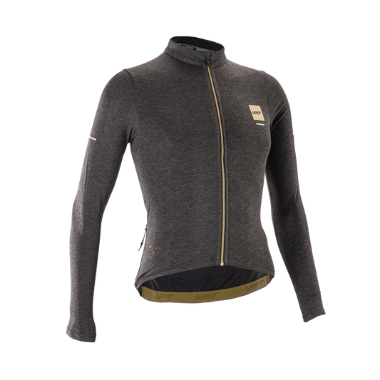 Camisola de manga comprida LEATT MTB ENDURANCE 4.0 para mulher Preto