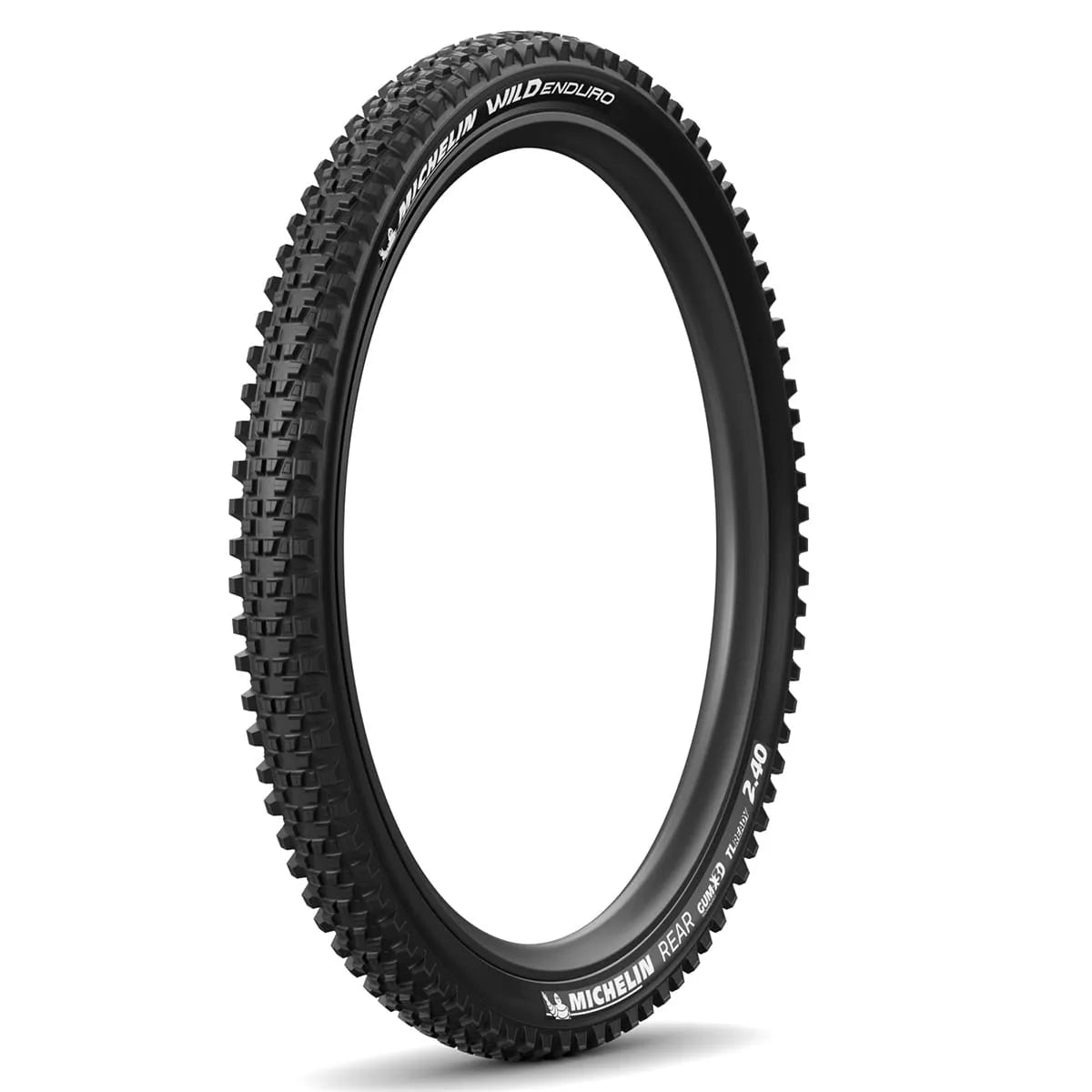 Michelin Wild enduro traseiro linha de corrida escuro 29x2.40 Pronto de pneu flexível e sem câmara