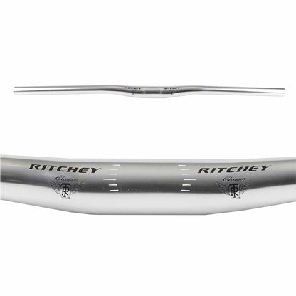 Guiador RITCHEY CLASSIC 10D FLAT Plano 31,8/660 mm Prateado