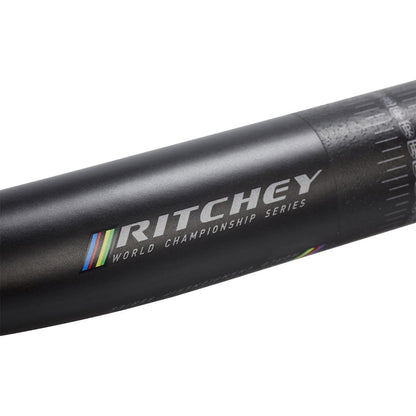 Guiador RITCHEY WCS 2X FLAT Carbono Rise +/-5 mm 31,8/710 mm Preto