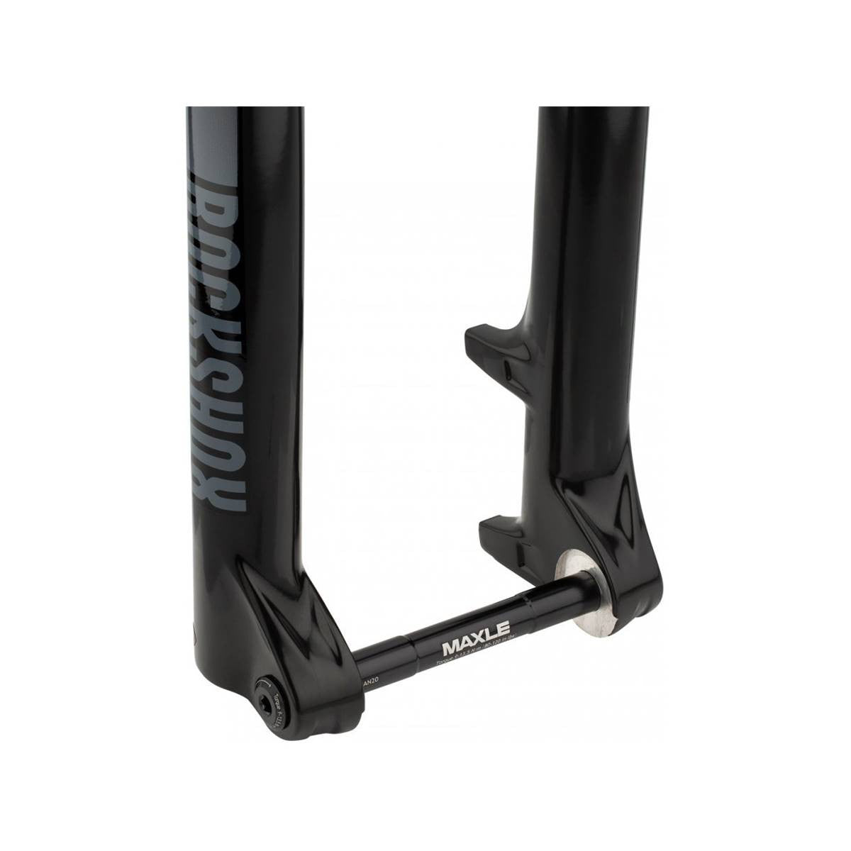 Suspensão ROCKSHOX JUDY SILVER TK Remote 29" SoloAir, tubo de direção cónico, eixo Boost 15x110 mm, preta