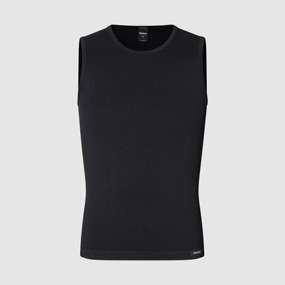 Camisola interior sem mangas GRIPGRAB PACR SPRING AUTUMN SEAMLESS preta