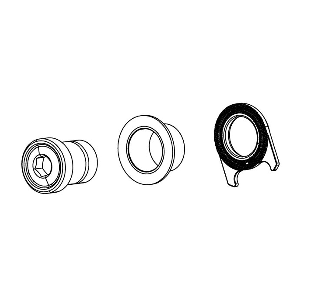 Kit de parafusos de montagem do desviador SRAM GX T-TYPE EAGLE AXS