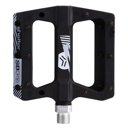 Pedais planos SB3 Shelter Preto