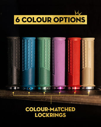 Punhos PEATY'S MONARCH PRO KNURL Supersoft Black