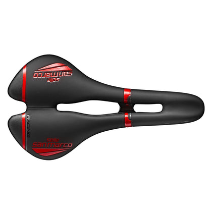 Selim SELLE SAN MARCO ASPIDE RACING OPEN FIT NARROW Trilhos Xsilite Preto