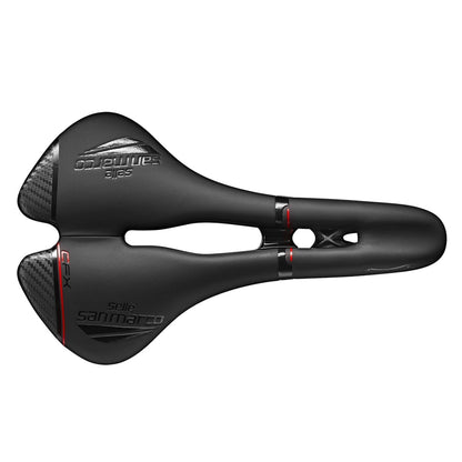 Selim SELLE SAN MARCO ASPIDE CARBON FX OPEN FIT WIDE Carris Carbono Preto