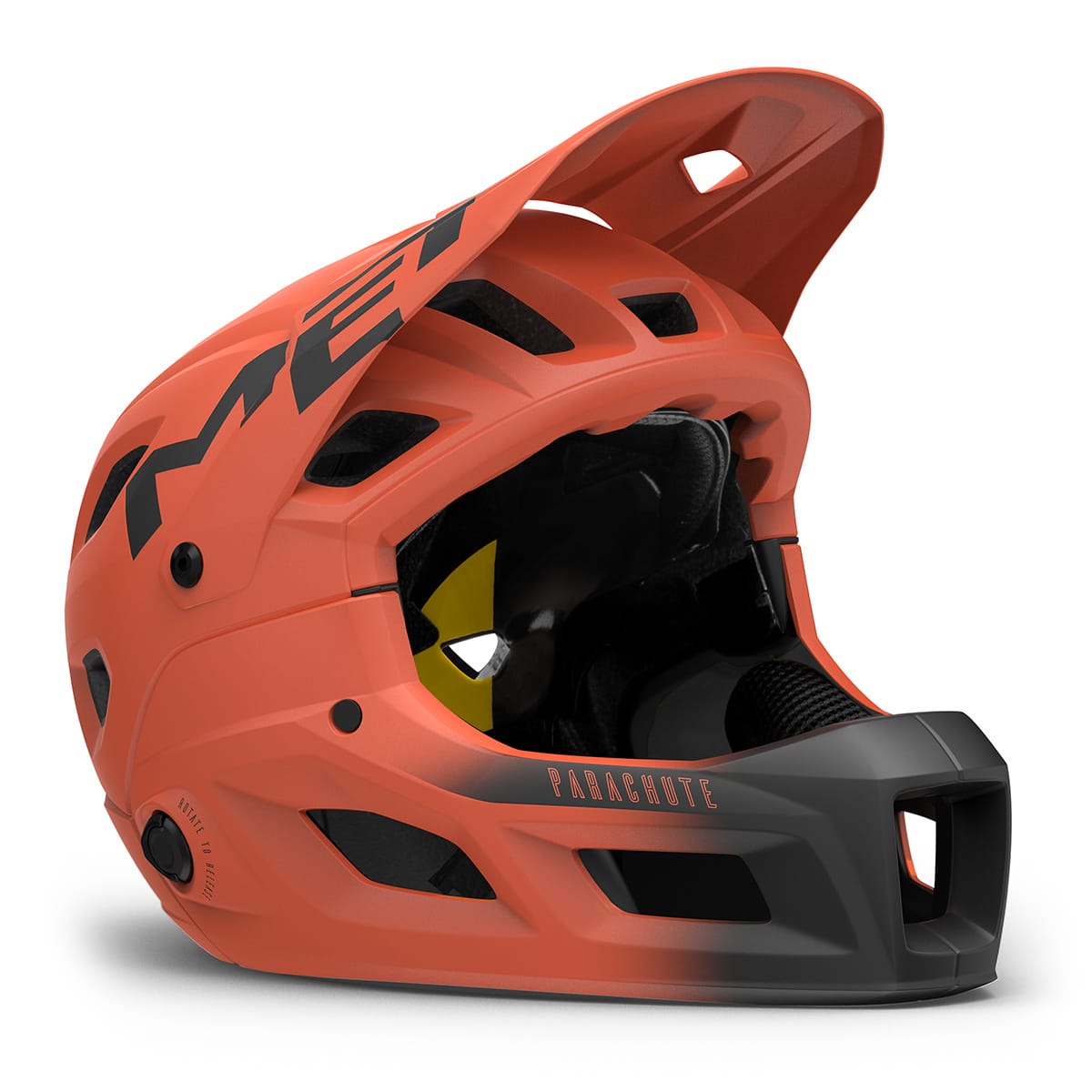 Capacete MET PARACHUTE MCR MIPS MTB Laranja/Preto