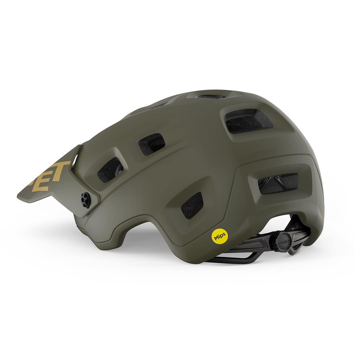 Capacete MET TERRANOVA MIPS MTB Verde escuro mate