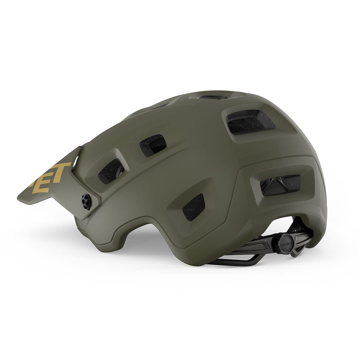 Capacete MET TERRANOVA MTB Verde Escuro Mate