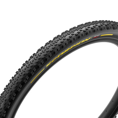 Pneu PIRELLI SCORPION XC RC 29x2,20 Tubeless Ready Dobrável Preto/Amarelo 3957600