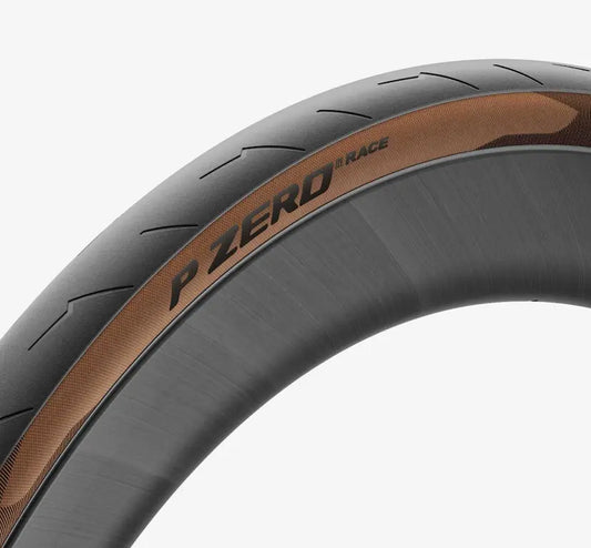 Pneu PIRELLI P ZERO RACE CLASSIC 700x26c Tubeless Ready Castanho