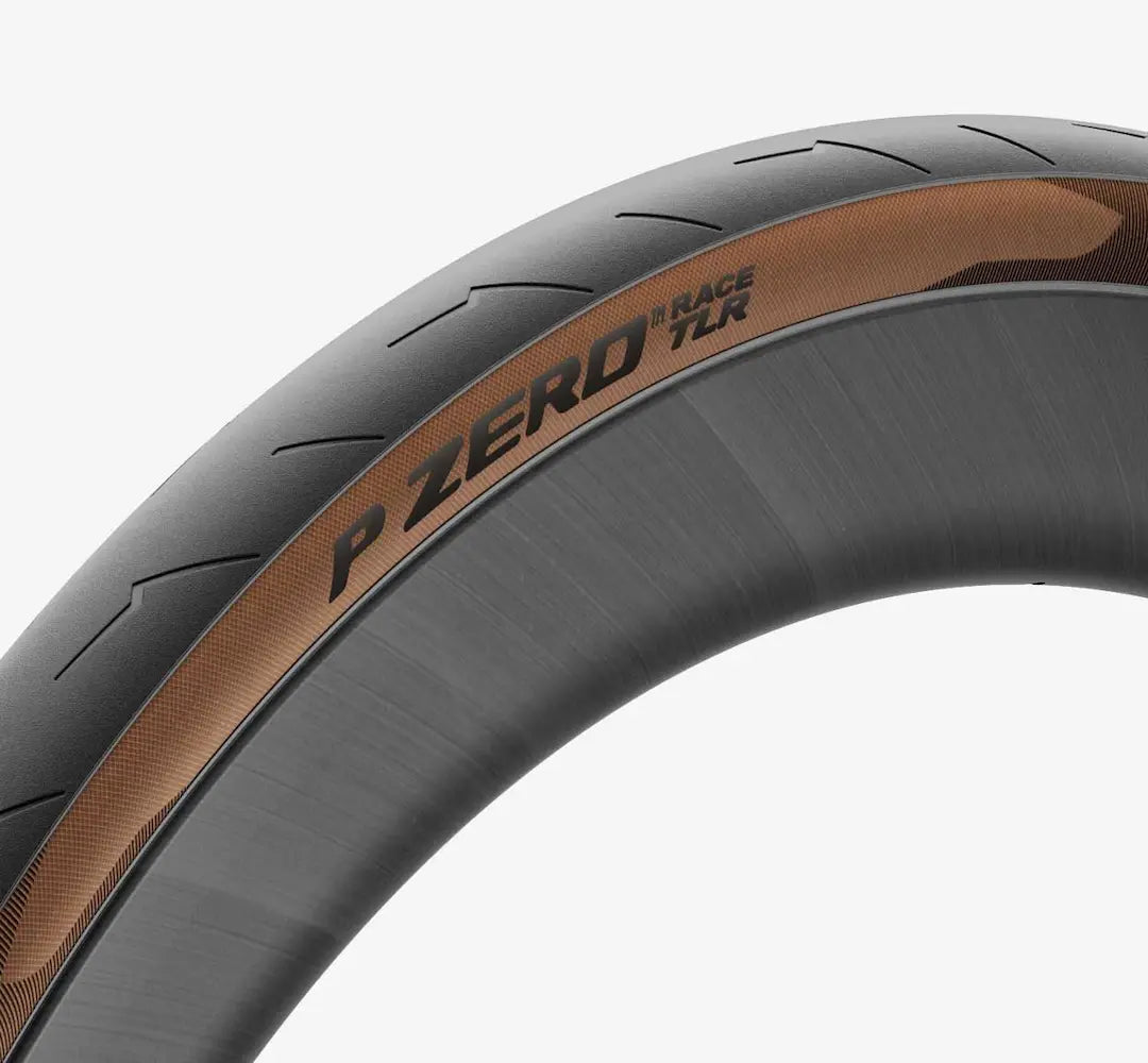 Pneu PIRELLI P ZERO™ RACE TLR 700x32c Tubeless Ready Castanho