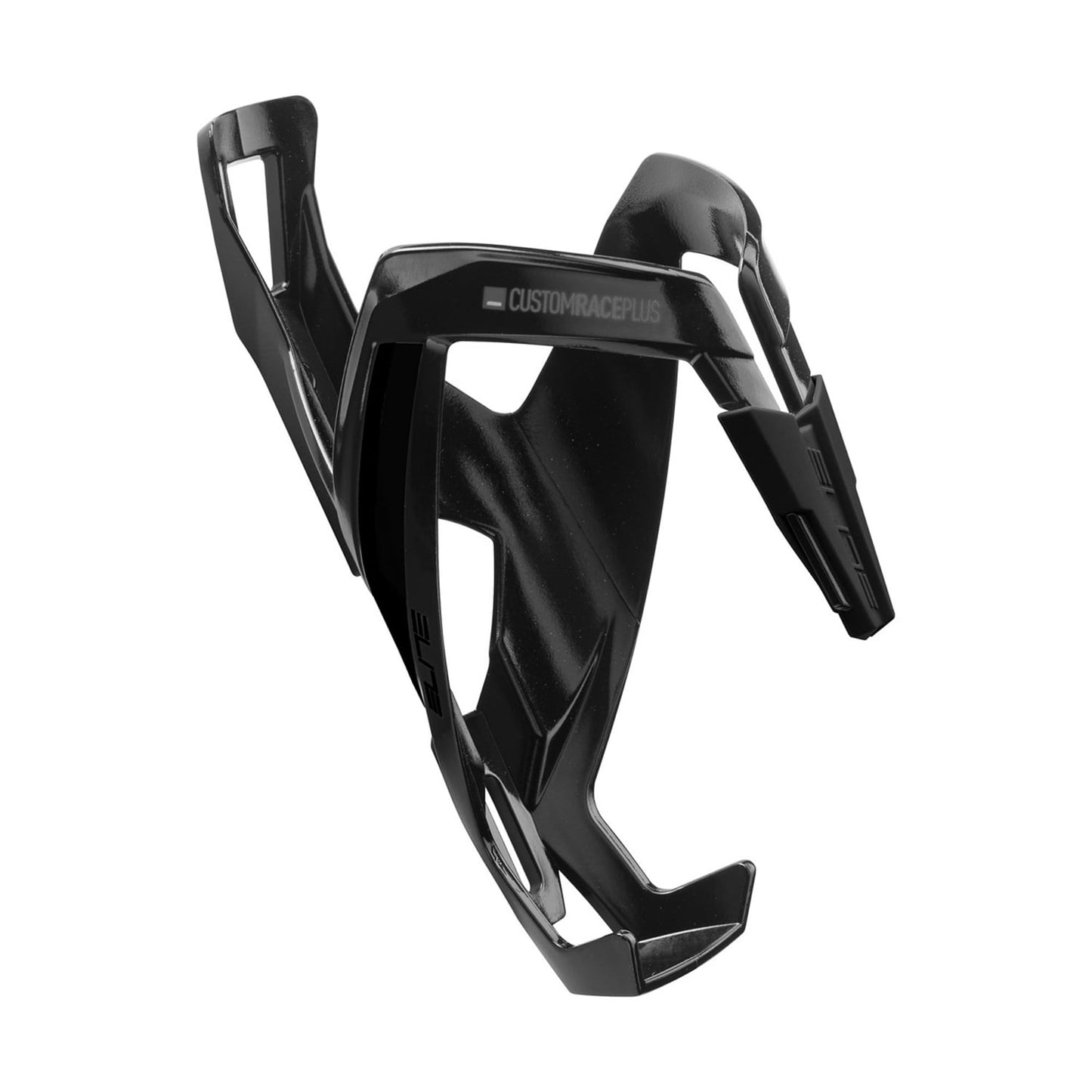 Gaiola para garrafas ELITE CUSTOM RACE PLUS Preto Brilhante/Preto