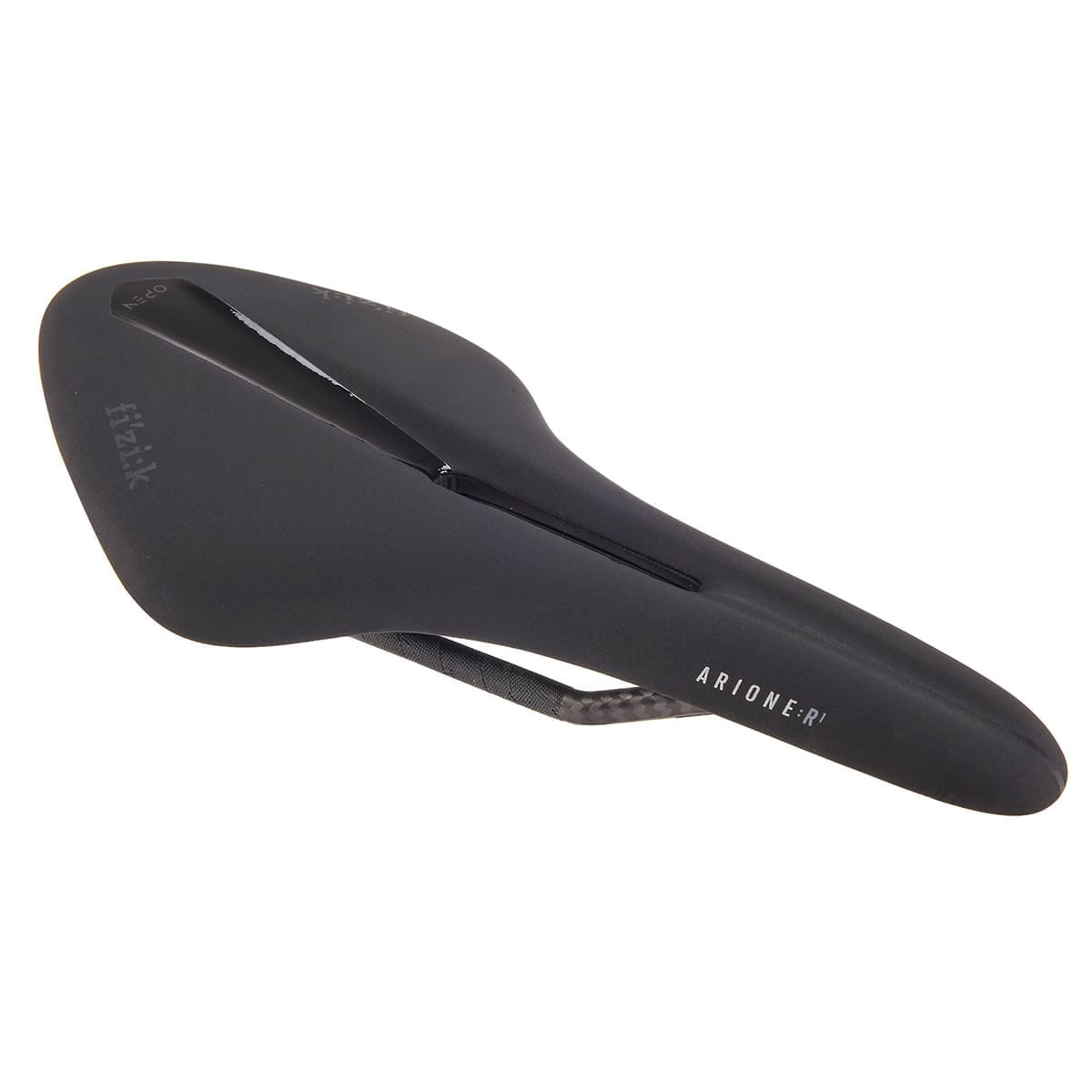 Selle FIZIK ARIONE R1 OPEN LARGE Rails Carbone