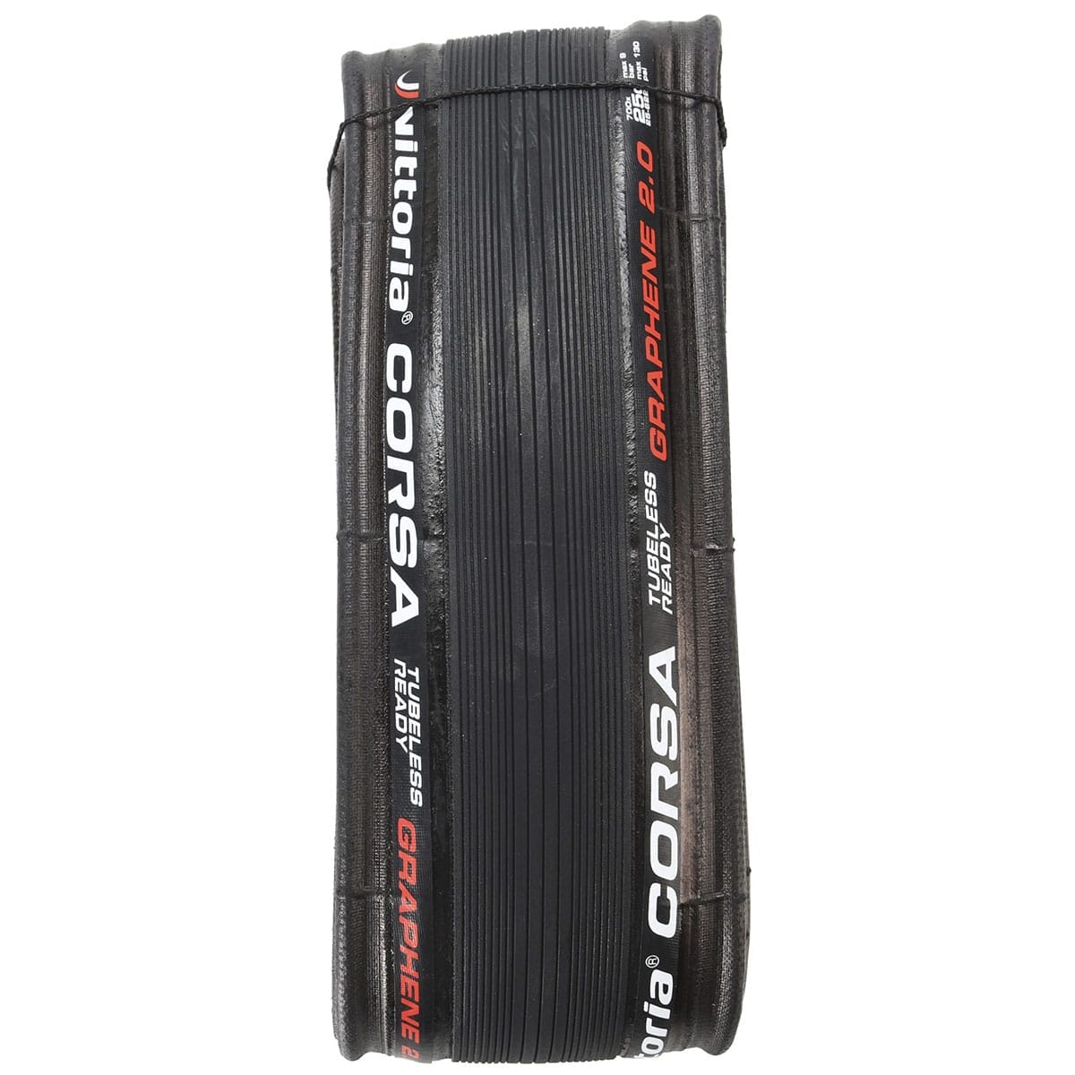 Pneu VITTORIA CORSA Graphene G2.0 700x25c Tubeless Ready Noir