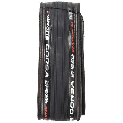 Pneu VITTORIA CORSA SPEED Graphene G2.0 700x23c Tubeless Ready Preto