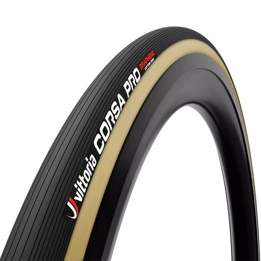 Pneu tubular VITTORIA CORSA PRO Graphene G2.0 700x25c Bege