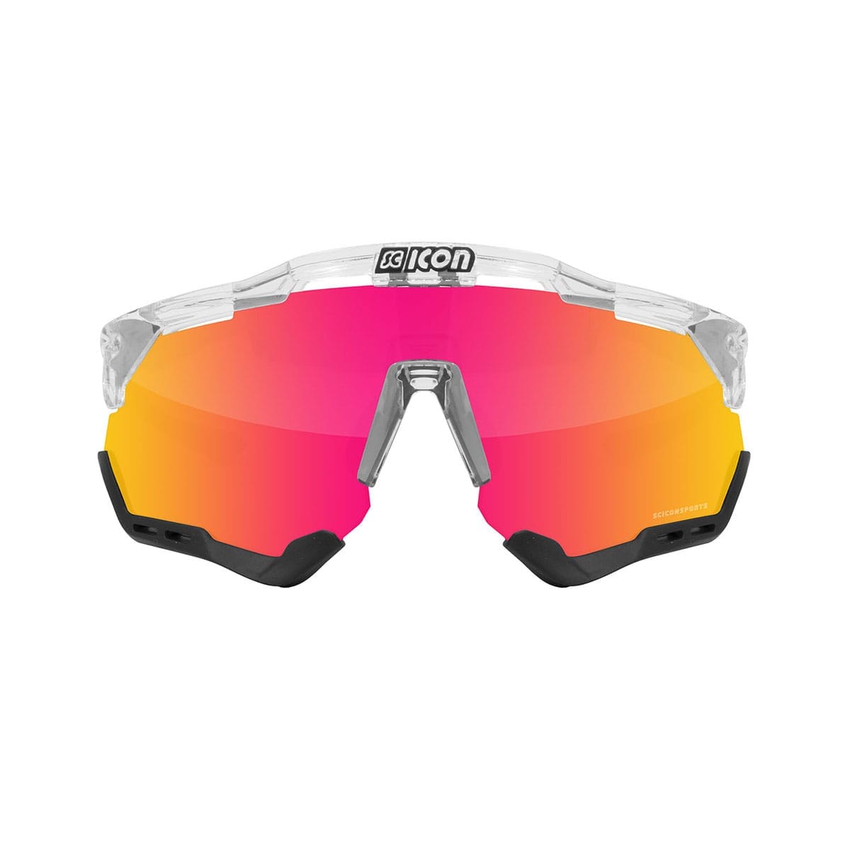 Lunettes SCICON AEROSHADE Translucide Iridium Rouge