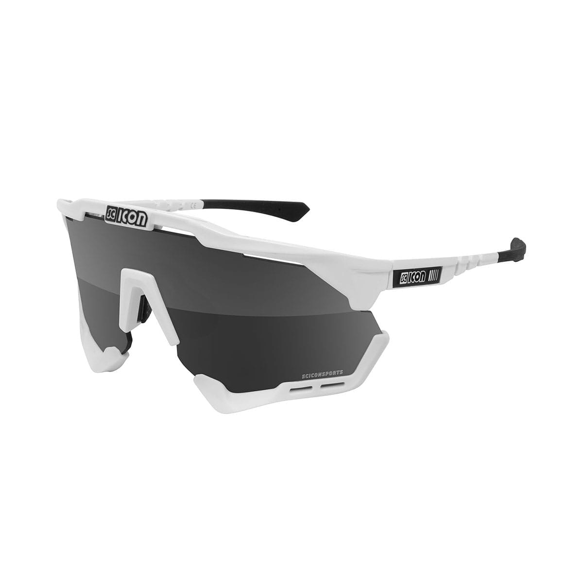 Lunettes SCICON AEROSHADE Blanc Iridium Argent