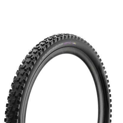 Pneu PIRELLI SCORPION EMPEROR 29x2.40 Supersoft DH+Wall Tubeless Ready de talão flexível preto/amarelo Team Edition