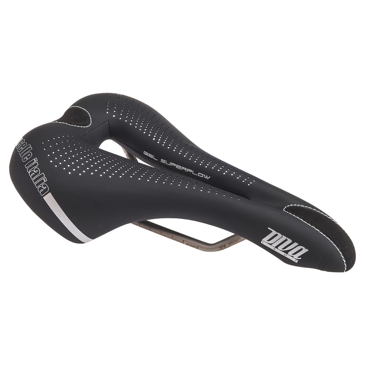 Selle ITALIA DIVA GEL SUPERFLOW L Femme Rails TI316