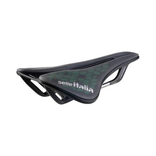 Selim SELLE ITALIA MODEL X GREEN SUPERFLOW LEAF L Rails Fec Green/Black