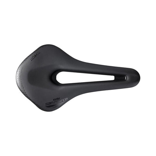Selim SAN MARCO SHORTFIT 2.0 COMFORT OPEN-FIT DYNAMIC L3 Largura 155mm Carris Alumínio Preto