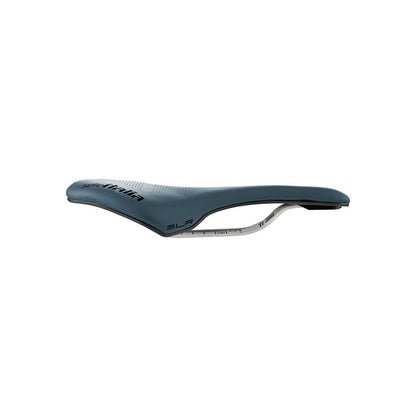 Selim SELLE ITALIA SLR BOOST GRAVEL SUPERFLOW S Rails TI316 Azul