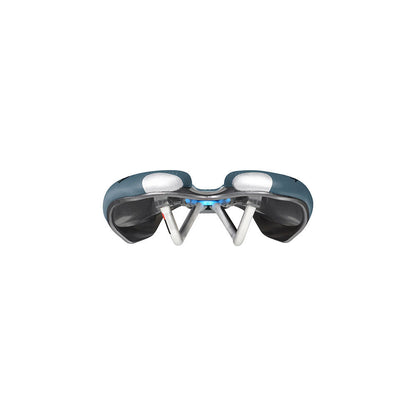Selim SELLE ITALIA SLR BOOST GRAVEL SUPERFLOW S Rails TI316 Azul