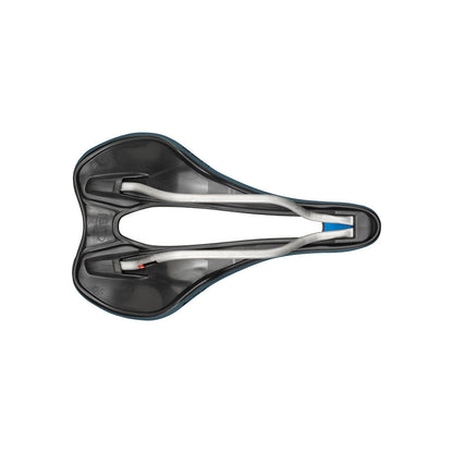 Selim SELLE ITALIA SLR BOOST GRAVEL SUPERFLOW S Rails TI316 Azul