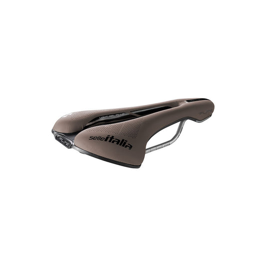 Selim SELLE ITALIA FLITE BOOST GRAVEL Carril SUPERFLOW S TI316 Castanho