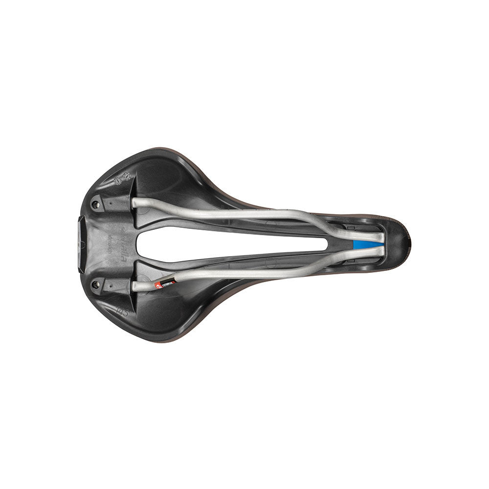 Selim SELLE ITALIA FLITE BOOST GRAVEL Carril SUPERFLOW S TI316 Castanho