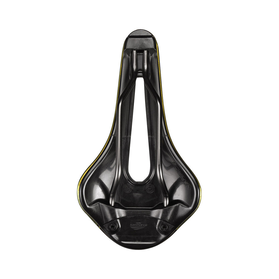 Selim SAN MARCO SHORTFIT 2.0 OPEN-FIT RACING L3 Largura 155 mm Carris de aço Xsilite Ouro