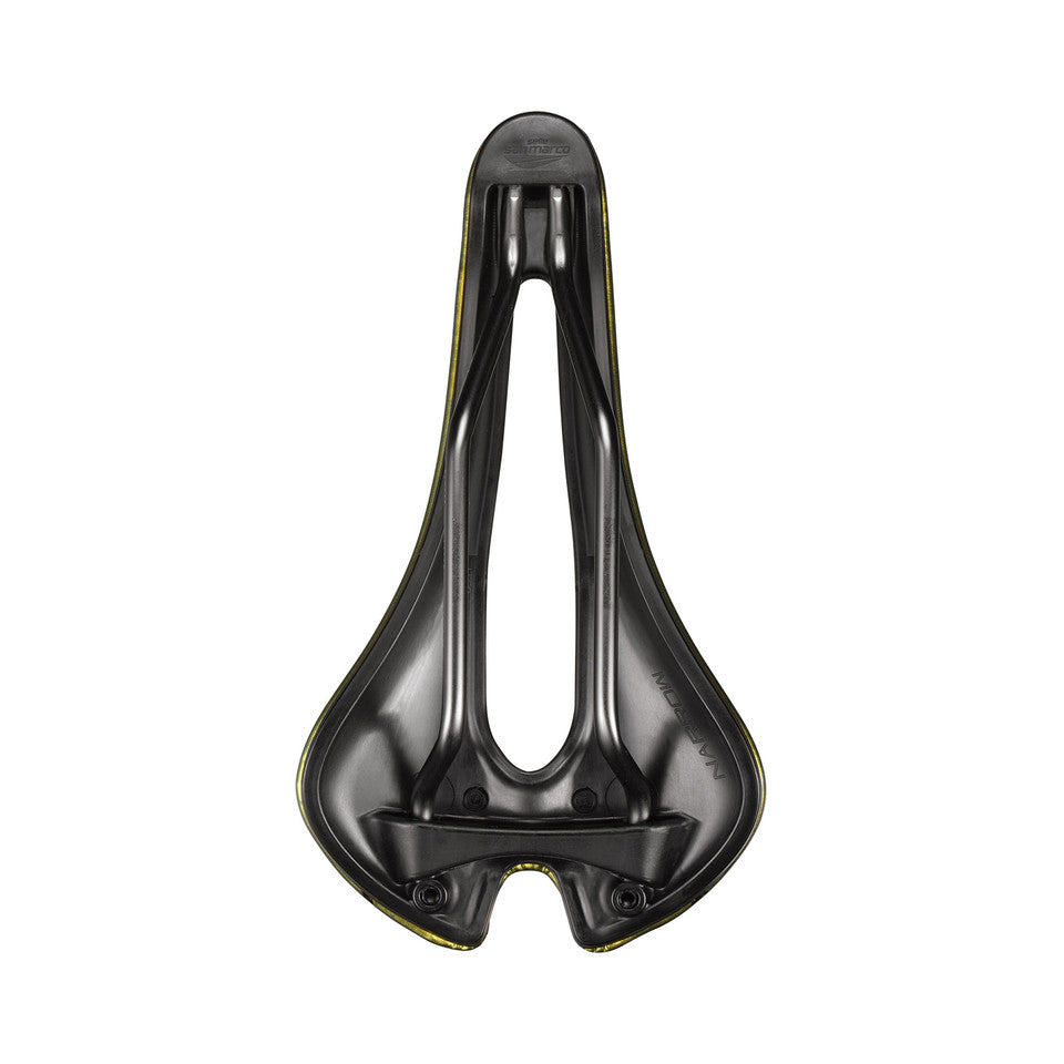 Selim SAN MARCO ASPIDE SHORT OPEN-FIT RACING S3 Largura 139mm Carris de aço Xsilite Gold