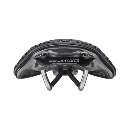 Selim SAN MARCO SHORTFIT 2.0 3D OPEN-FIT RACING S3 Largura 140mm Rails Alu Xsilite