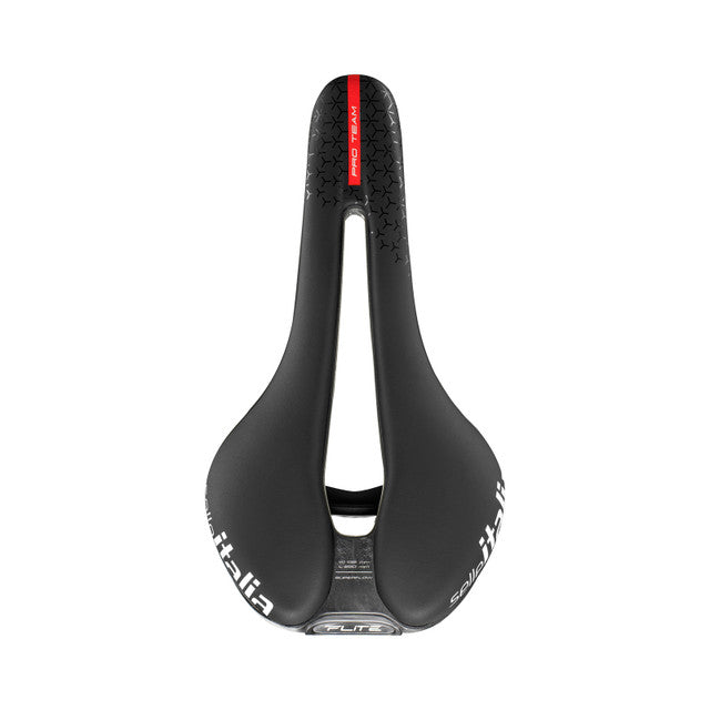 Selim SELLE ITALIA FLITE BOOST SUPERFLOW PRO TEAM 6.1 L Carris de carbono Preto