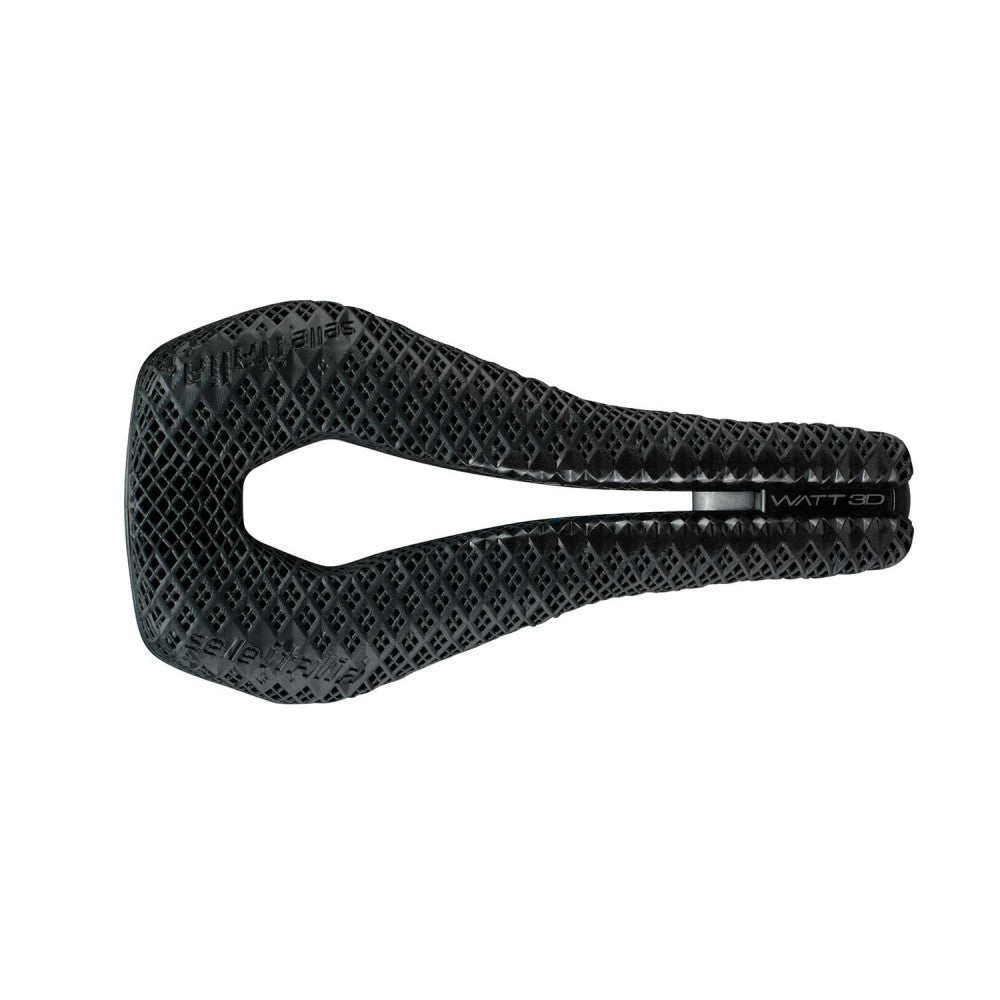 Selim SELLE ITALIA WATT SUPERFLOW 3D Rails Ti316 Preto