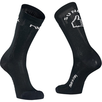 Meias NORTHWAVE SUNDAY MONDAY HIGH PRIMALOFT Preto